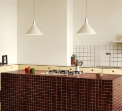 Suspension, Bower M, blanc, Ø35cm, H19cm - Tala