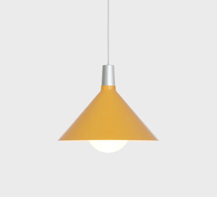 Suspension, Bower M, Jaune, Ø35cm, H19cm - Tala