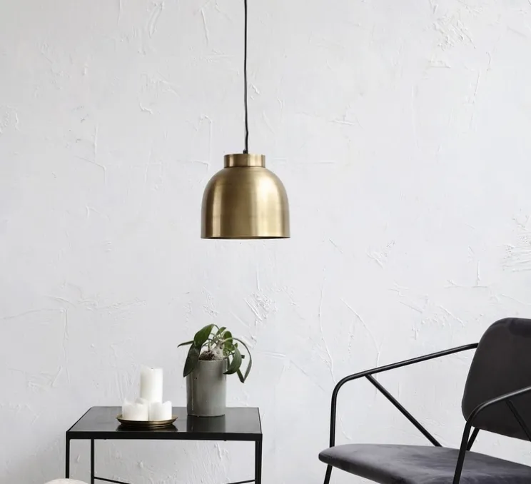 Suspension, Bowl, laiton, Ø21,5cm, H23cm - House Doctor