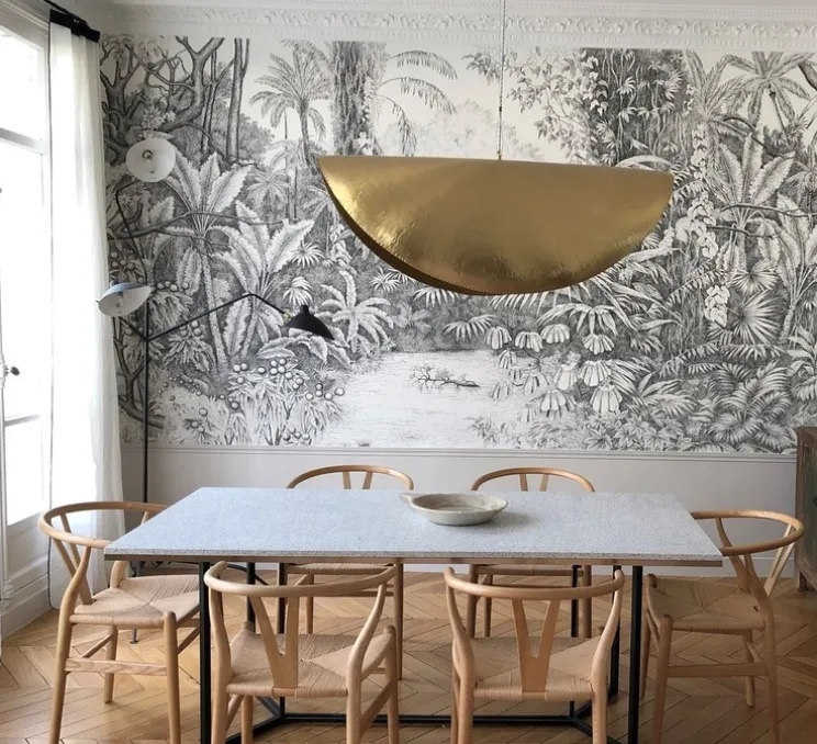 Suspension, Brass 96, laiton, Ø120cm, H42cm - Gervasoni