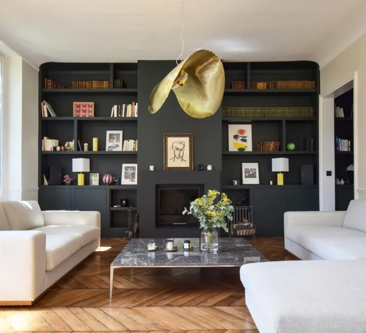 Suspension, Brass 96, laiton, Ø120cm, H42cm - Gervasoni