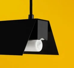 Suspension, brenda, noir, L100cm, H15cm - Zangra