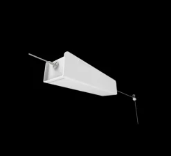 Suspension, Bridge 180, Blanc brouillard, LED, dim, 2700K, 2495 lm, L180cm, H5,1cm - Tonone