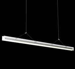 Suspension, Bridge 150, Blanc brouillard, LED, dim, 2700K, 2058 lm, L149,5cm, H5,1cm - Tonone