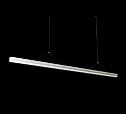 Suspension, Bridge 220, Blanc brouillard, LED, dim, 2700K, 3068 lm, L220cm, H5,1cm - Tonone
