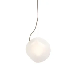 Suspension, Bright Barocco +, câble crème, laiton, Ø25cm, H25cm - Nordic Tales