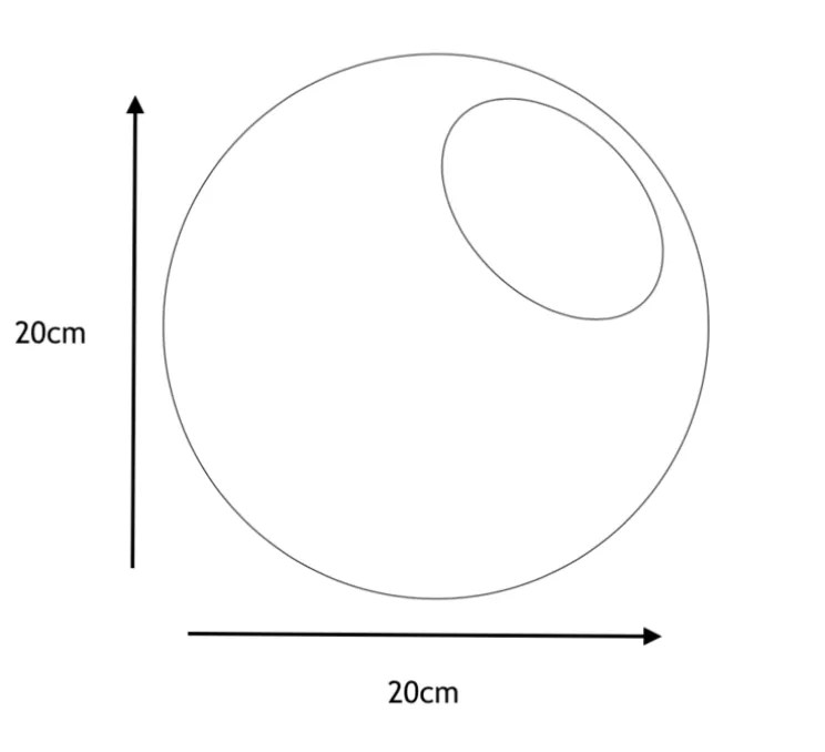 Suspension, Bright Spot, blanc, or, câble crema, Ø20cm, H20cm - Nordic Tales