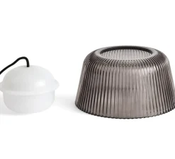 Suspension, Brim 245, gris fumé, Ø24,5cm, H12,3cm - HAY