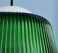 Suspension, Brim 245, vert bouteille, Ø24,5cm, H12,3cm - HAY