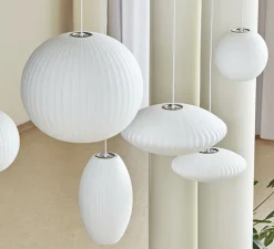 Suspension, Bubble Ball L, blanc, Ø68cm, H59,5cm - HAY