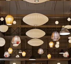 Suspension, Bubble Ball L, blanc, Ø68cm, H59,5cm - HAY