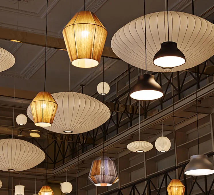 Suspension, Bubble Ball S, blanc, Ø32,5cm, H30,5cm - HAY