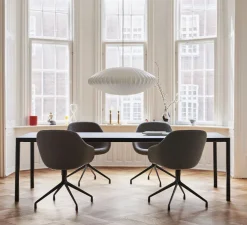 Suspension, Bubble Saucer M, blanc, Ø63,5cm, H25,5cm - George Nelson - HAY