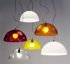 Suspension, BUBBLES, blanc, Ø45cm - Martinelli-luce