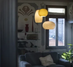 Suspension, Buds 2, blanc chaud, LED, 2700K, 2581lm, Ø42cm, H26cm - Foscarini