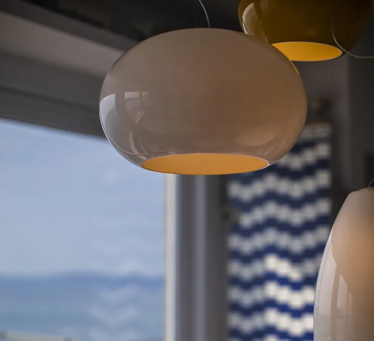 Suspension, Buds 2, blanc chaud, LED, 2700K, 2581lm, Ø42cm, H26cm - Foscarini