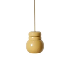 Suspension, Bulb, jaune, Ø13cm, H15,2cm - HK Living