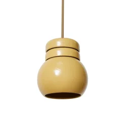 Suspension, Bulb, jaune, Ø13cm, H15,2cm - HK Living
