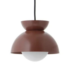 Suspension, Butterfly, rouge mat, Ø21cm, H18cm - Frandsen