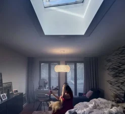 Suspension, Caboche Plus Grande MyLight, transparent, LED, dim, 2700-5000K, 3850 lm, Ø70cm, H28cm - Foscarini