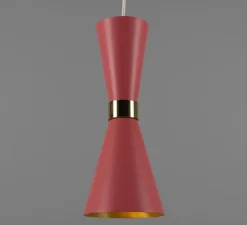 Suspension, Cairo, rose antique, Ø14cm, H34cm - Mullan Lighting