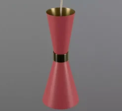 Suspension, Cairo, rose antique, Ø14cm, H34cm - Mullan Lighting