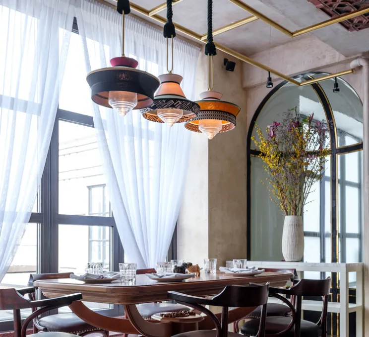 Suspension, Calypso SO GUADALOUPE, menthe, Ø36cm, H63cm - Contardi