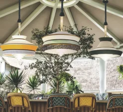 Suspension, Calypso SO XL Outdoor ANTIGUA, menthe, IP65,Ø70cm, H63cm - Contardi