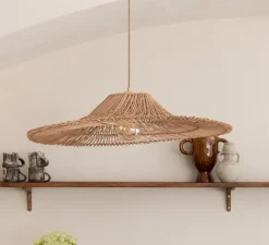 Suspension, Cancun L, naturel, Ø70cm, H16cm - Good&Mojo