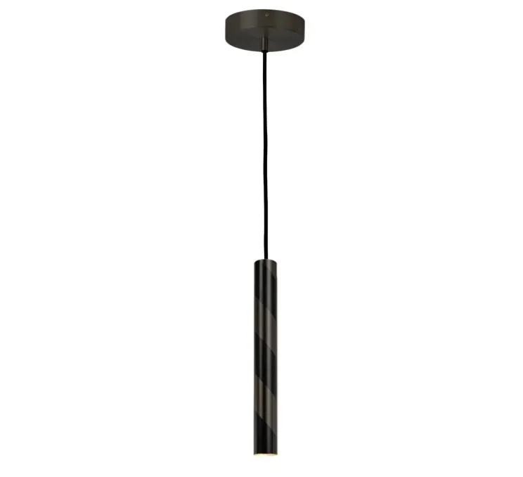 Suspension, Candy V30, graphite satiné, LED, dim, 2700K, 331 lm, Ø3,6cm, H30cm - CVL