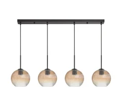 Suspension, Canica 4L, ambre, L80cm, H45cm - MDC