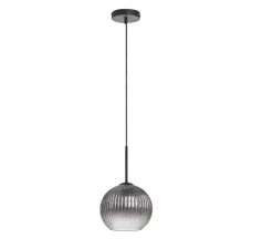 Suspension, Canica, verre fumé, Ø20cm, H45cm - MDC