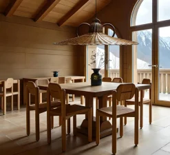 Suspension, Capeo Le Grand, osier tressé, Ø160cm, H40cm - Margaux Keller Collections