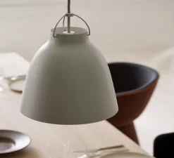 Suspension, Caravaggio matt P2, gris, Ø25,8cm, H33,7cm - Fritz Hansen