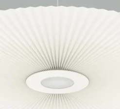 Suspension, Carmen Large, blanc, DIM, LED, 700lm, Ø120cm, H3,5cm - HARTÔ