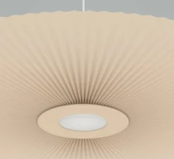 Suspension, Carmen Large, sable doré, DIM, LED, 700lm, Ø120cm, H3,5cm - HARTÔ