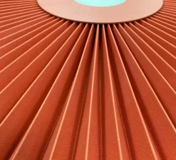 Suspension, Carmen M 90cm, série limitée NEDGIS X HARTO, terracotta, LED, dim, 2700K, 985 lm, Ø90cm, H3,2cm - Hartô