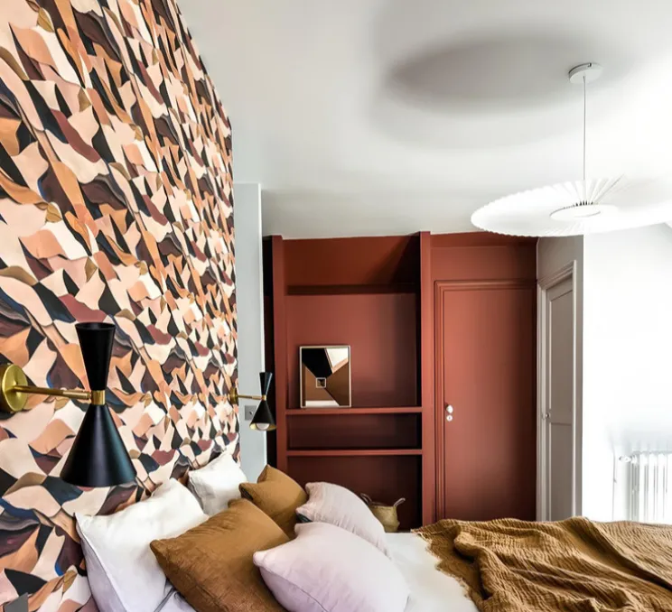 Suspension, Carmen Medium, blanc, DIM, LED, 2700K, 700lm, Ø90cm, H3,5cm - HARTÔ