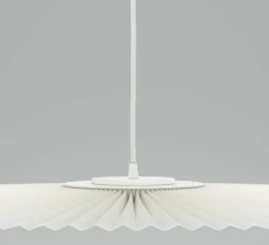 Suspension, Carmen Medium, blanc, DIM, LED, 2700K, 700lm, Ø90cm, H3,5cm - HARTÔ