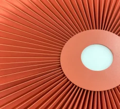 Suspension, Carmen S 50cm, série limitée NEDGIS X HARTO, terracotta, LED, dim, 2700K, 985 lm, Ø50cm, H3,2cm - Hartô