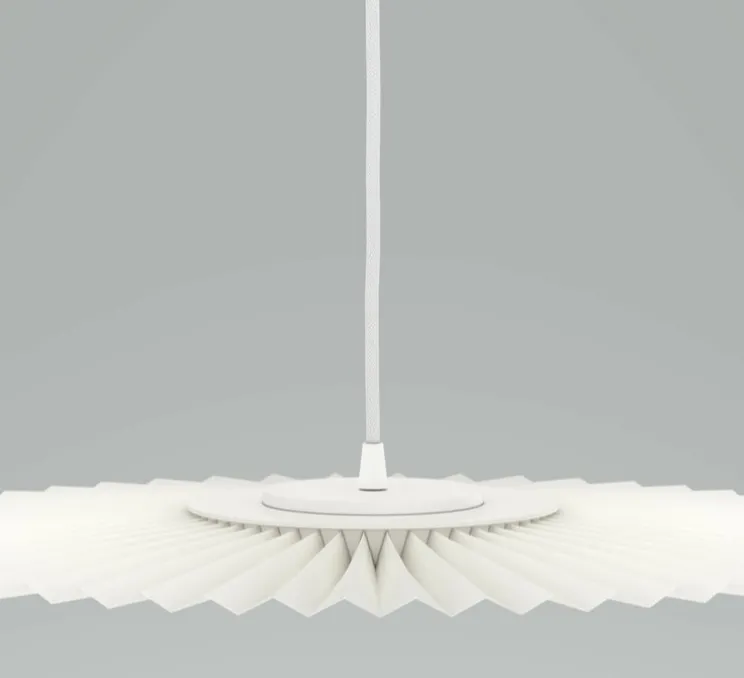 Suspension, Carmen small, blanc, DIM, LED, 2700K, 700lm, Ø50cm, H3,5cm - Hartô