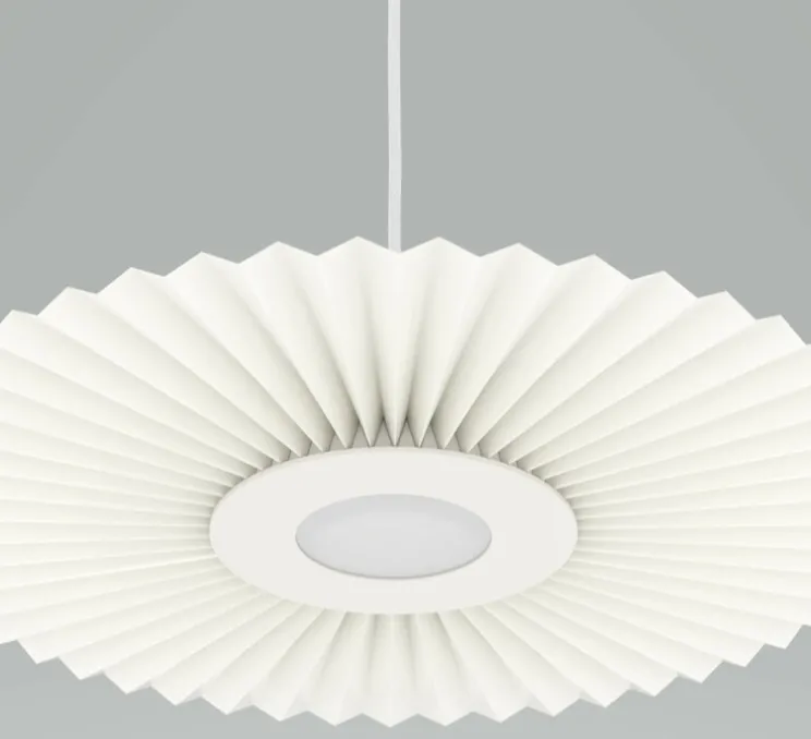 Suspension, Carmen small, blanc, DIM, LED, 2700K, 700lm, Ø50cm, H3,5cm - Hartô