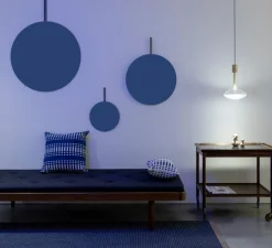 Suspension, Cathode 1, laiton brossé, LED, on/off, 3000k, 286 lm, Ø22cm, H32cm - Davide Groppi