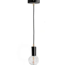 Suspension, ceilinglamp.047, noir, Ø10cm, H2,4cm - Zangra
