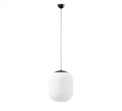 Suspension, ceilinglamp.169.b, noir mat, IP40, Ø32cm, H41,5cm - Zangra