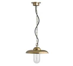 Suspension, Ceilinglamp.o.089.go, laiton, IP44, Ø29cm, H25cm - Zangra