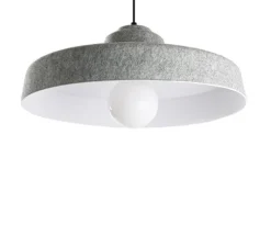Suspension, Charlie, gris, Ø41,5cm, H16,5cm - Zangra