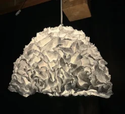 Suspension, Charlotte, blanc, Ø40cm, H30cm - And Creation