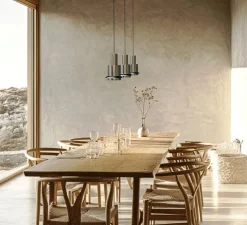 Suspension, Chaumont 150, chrome, Ø15cm, H21,9cm - DCW éditions Paris