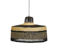 Suspension, Checkers M, noir Midnight, Ø45cm, H25cm - Golden Editions